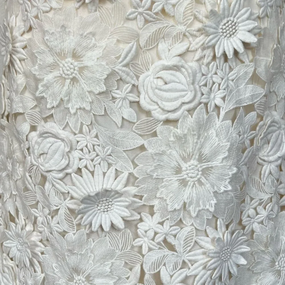Tory Burch Merida White Floral Lace Dress